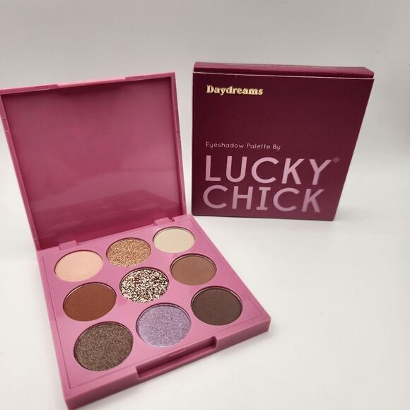Lucky Chick Daydreams Eyeshadow Palette 9 Shades Matte Glitter Shimmer - Picture 1 of 5